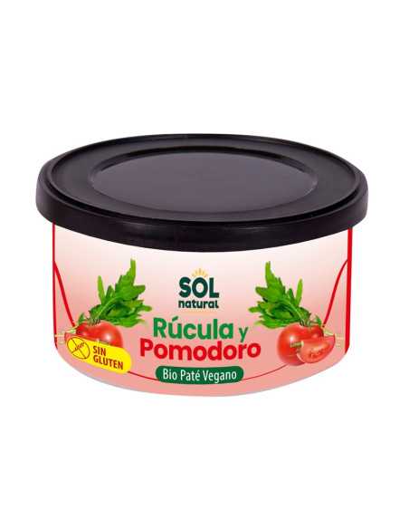 Pate rucula y pomodoro bio 125g Sol Natural Pate rucula y pomodoro bio 125g Sol Natural